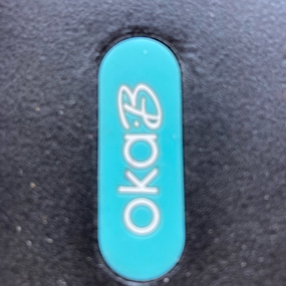 Oka B black beaded mules size small - Picture 5 of 5